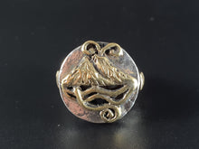 將圖片載入圖庫檢視器 ANELLO IN ARGENTO IDENTITARIO NAPOLI VESUVIO