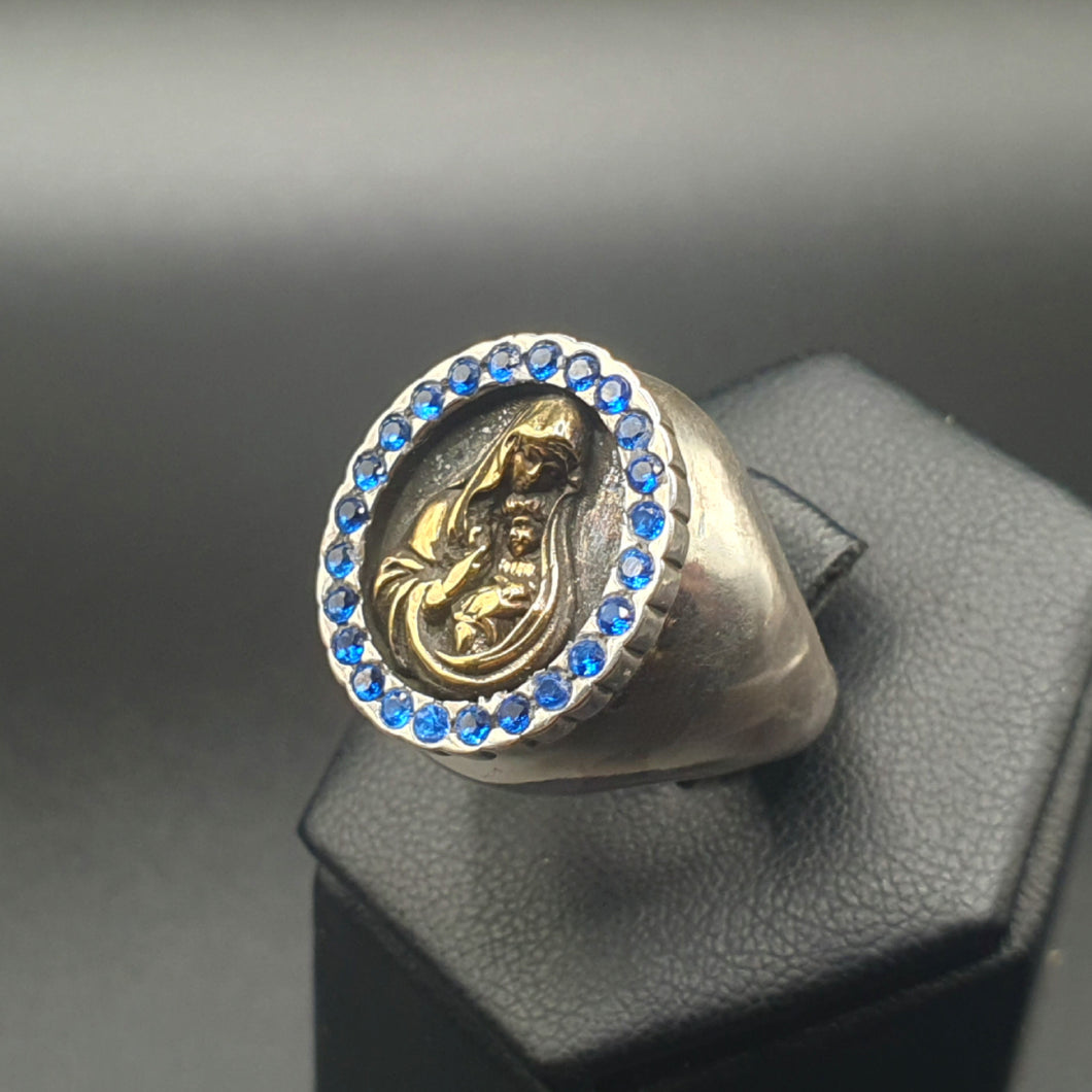 Anello Madonna con Bambino Gesù