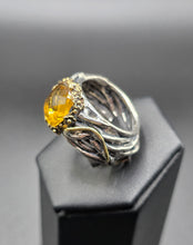 Cargar imagen en el visor de la galería, Anello filo della vita argento 925 zircone
