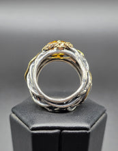 Cargar imagen en el visor de la galería, Anello filo della vita argento 925 zircone
