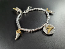 將圖片載入圖庫檢視器 bracciale charms fortuna san gennaro argento vesuvio
